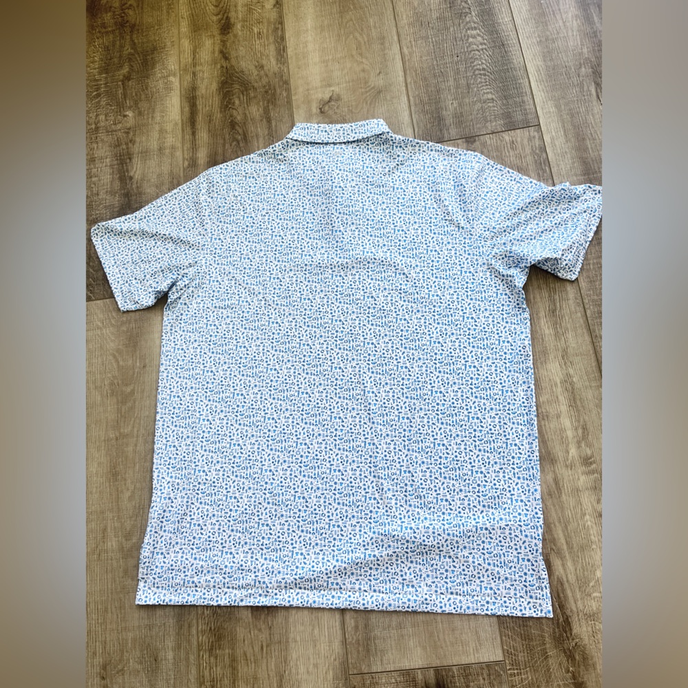 NWT PETER MILLAR Polo Shirt XL Summer Comfort CS TOGA PARTY UPF 50 White Golf - Picture 12 of 16